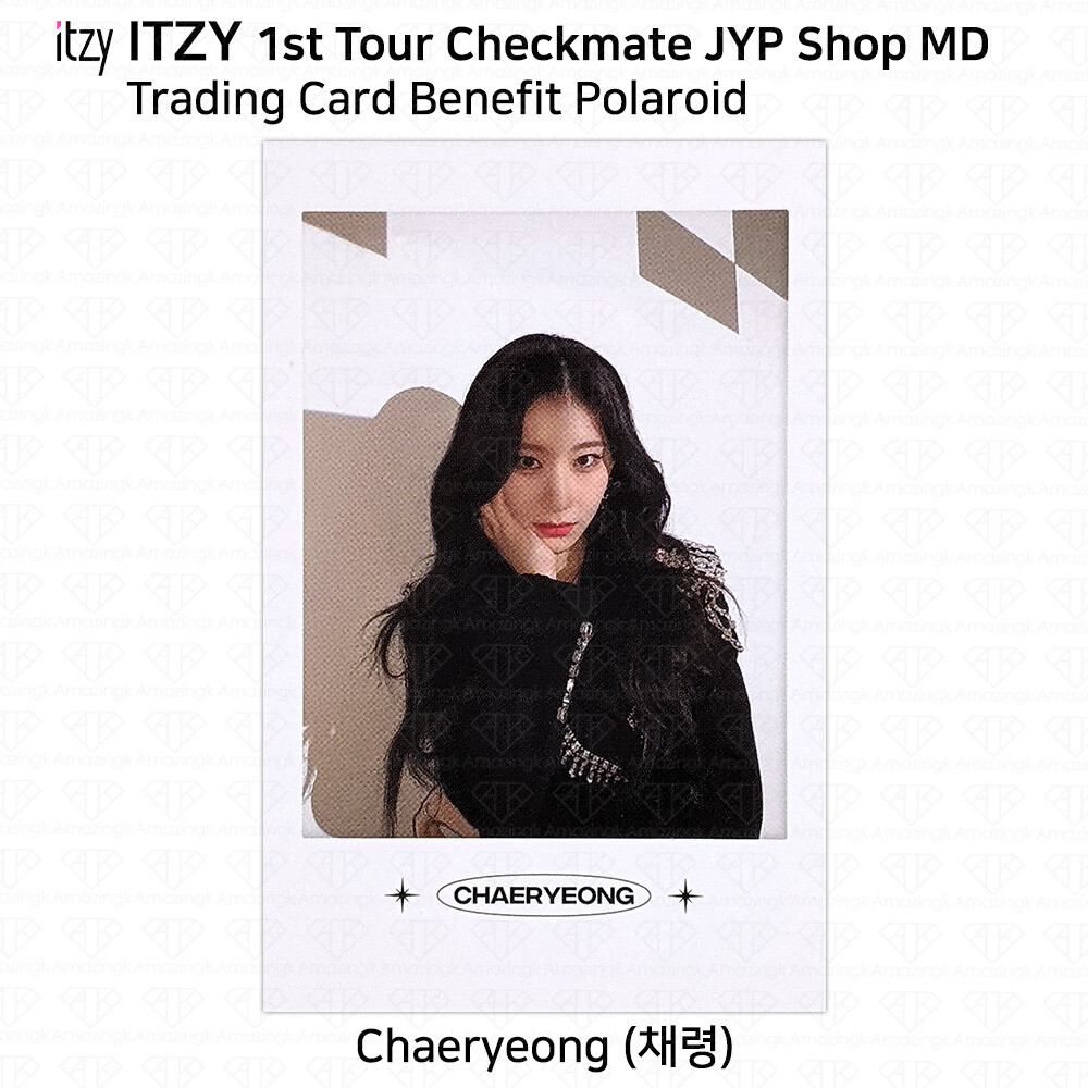 ITZY 1st Tour Checkmate Official MD Trading card Photocard JYP SHOP KPOP K-POP