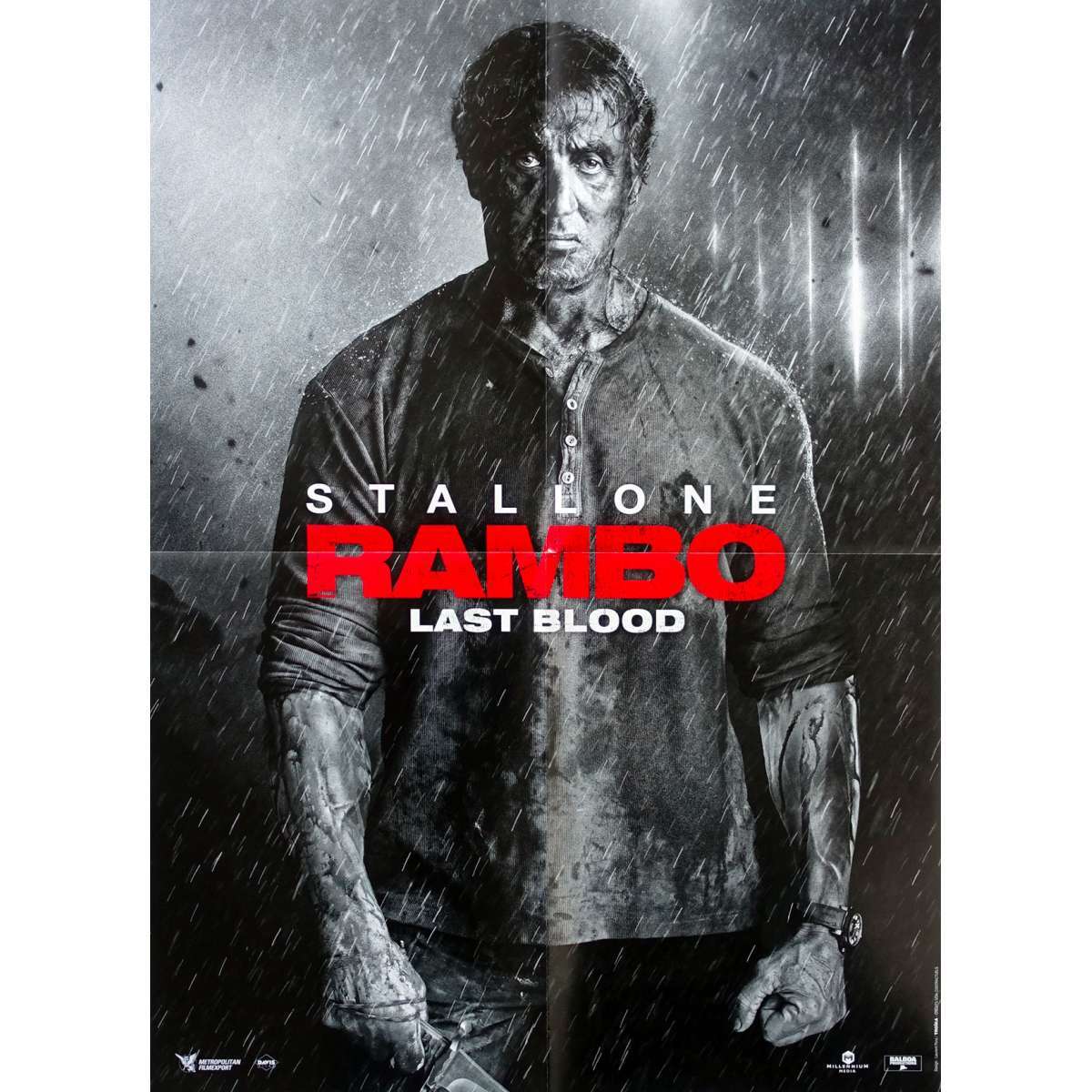 RAMBO – LAST BLOOD Original Movie Poster – 15×21 in. – 2019 – Adrian Grunberg,