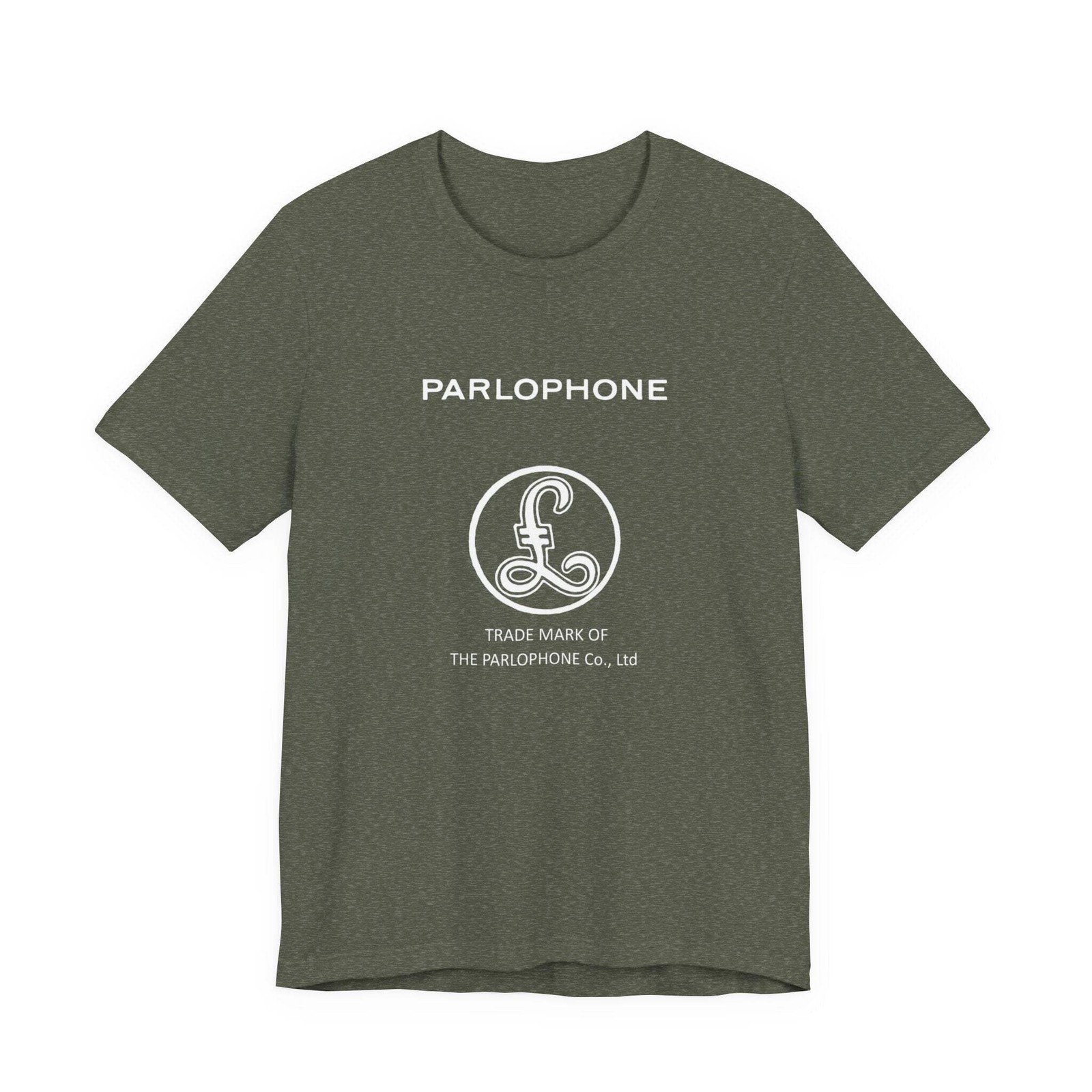 Vintage Parlophone Records Label Logo Unisex Jersey Short Sleeve T-Shirt
