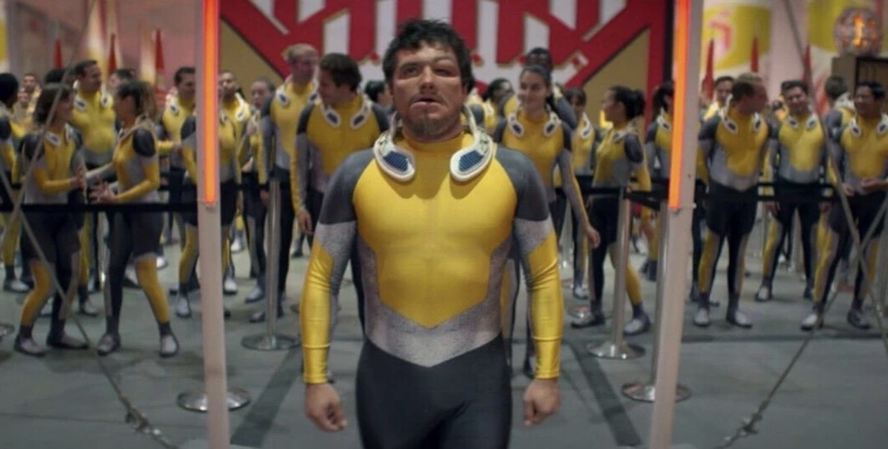Screen Worn Jumpsuit From Future Man Season 2 Episode 11 With Shoes & Prop Foam