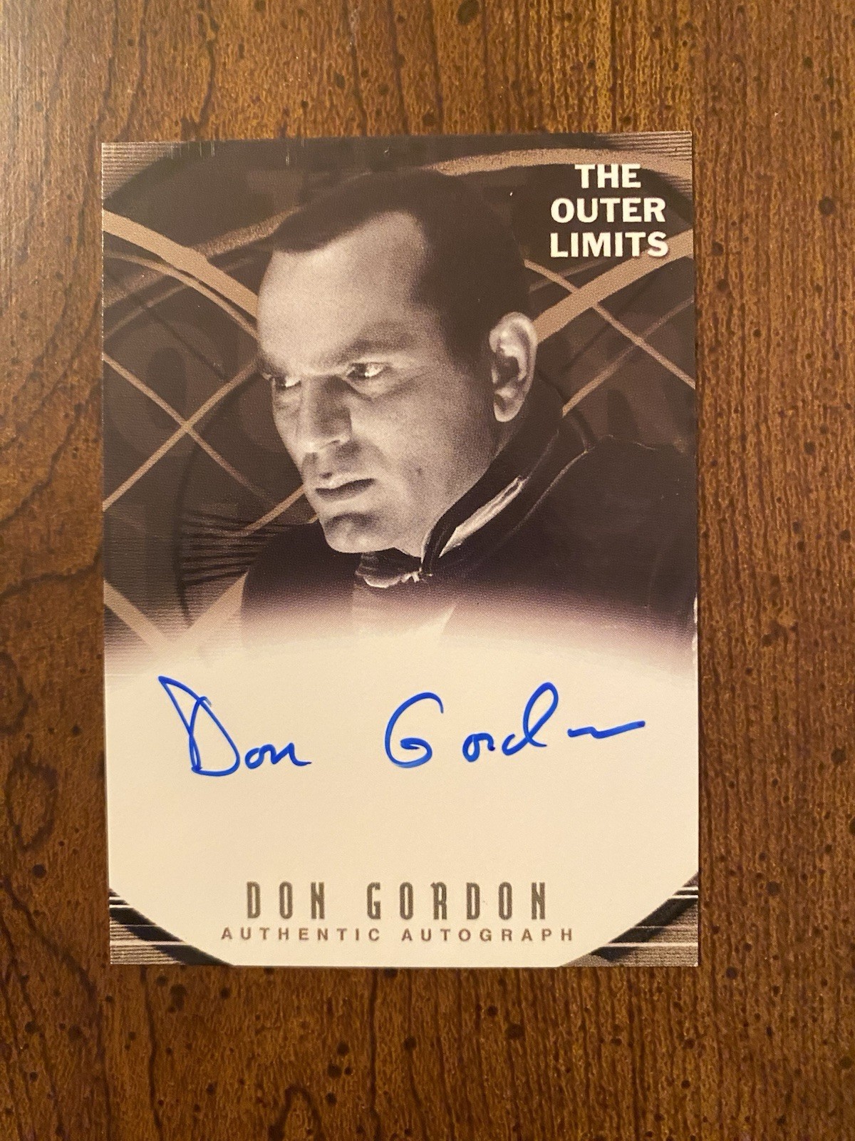 Don Gordon Signed Autographed The Outer Limits Trading Card Rittenhouse