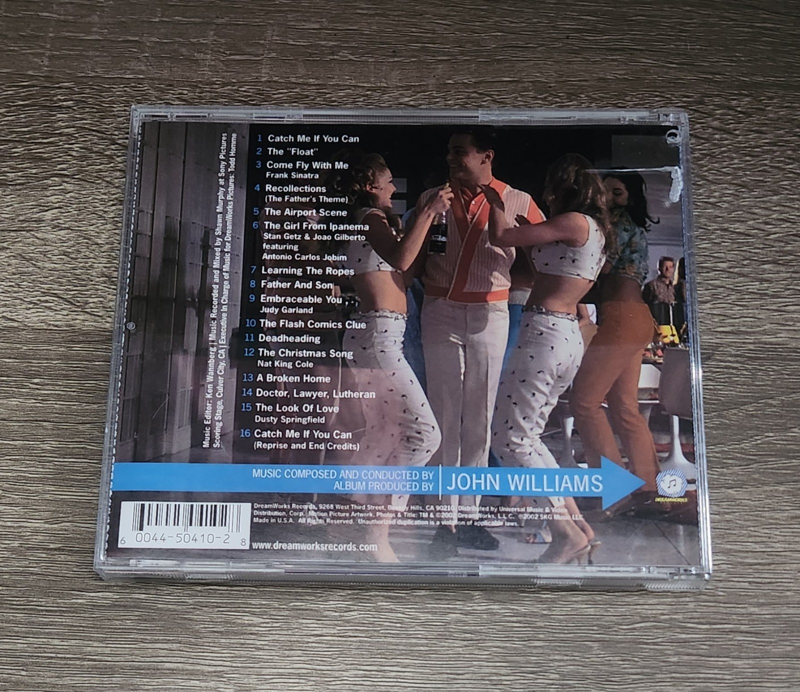 John Williams 🔥RARE🔥 Signed Autograph “Catch Me If You Can” CD Soundtrack 2002