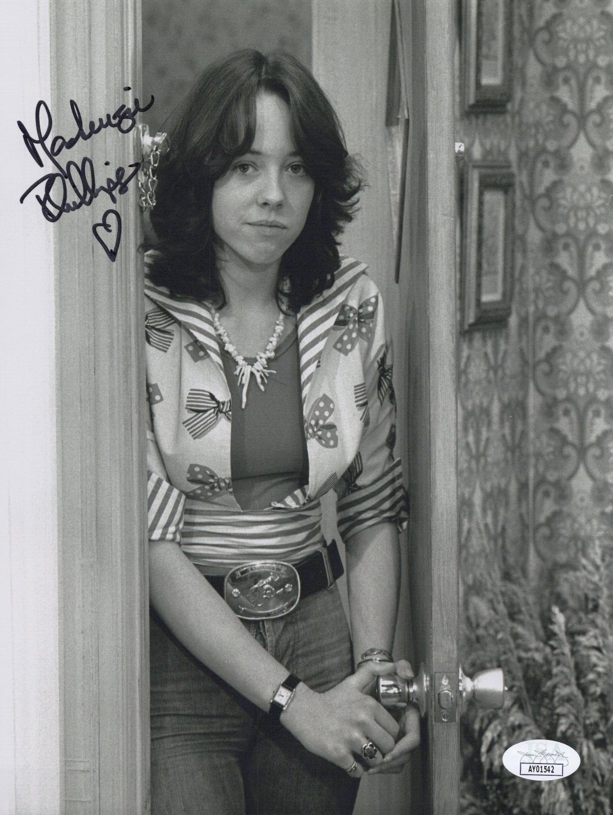 MACKENZIE PHILLIPS Signed ONE DAY AT A TIME 8×10 Photo JULIE Autograph JSA COA