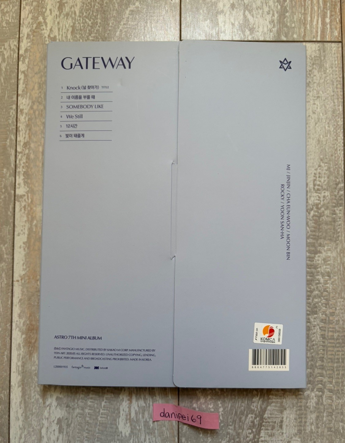 Official Astro Gateway World Version Album Kpop