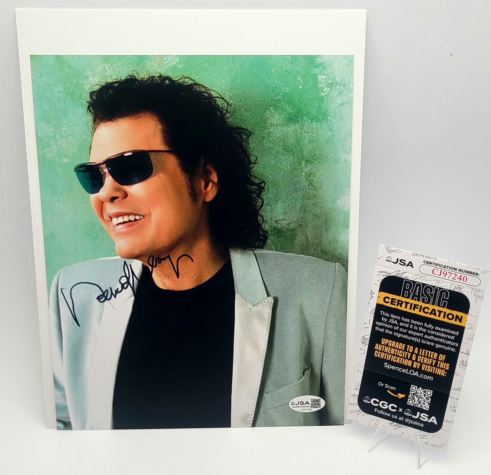 Ronnie Milsap Signed 8×10 Photo Country Music Autograph JSA COA