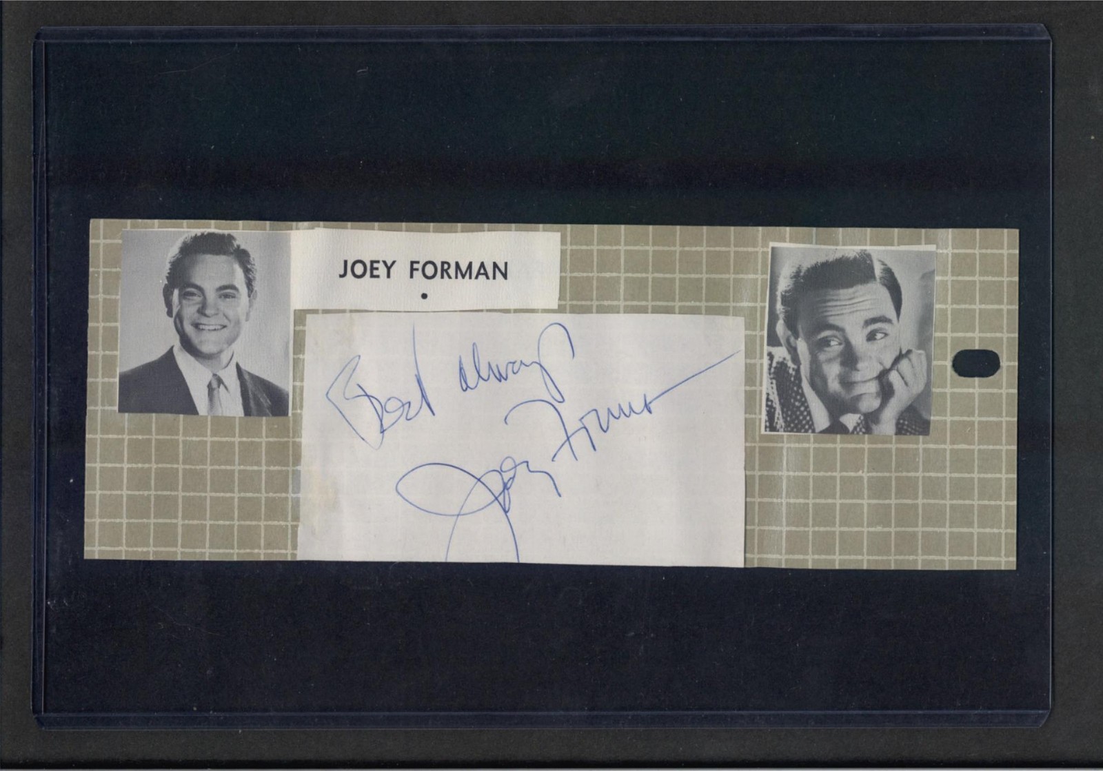 James Hong – Dual Signed Autograph Scrapbook Page – Big Trouble China- Seinfeld*