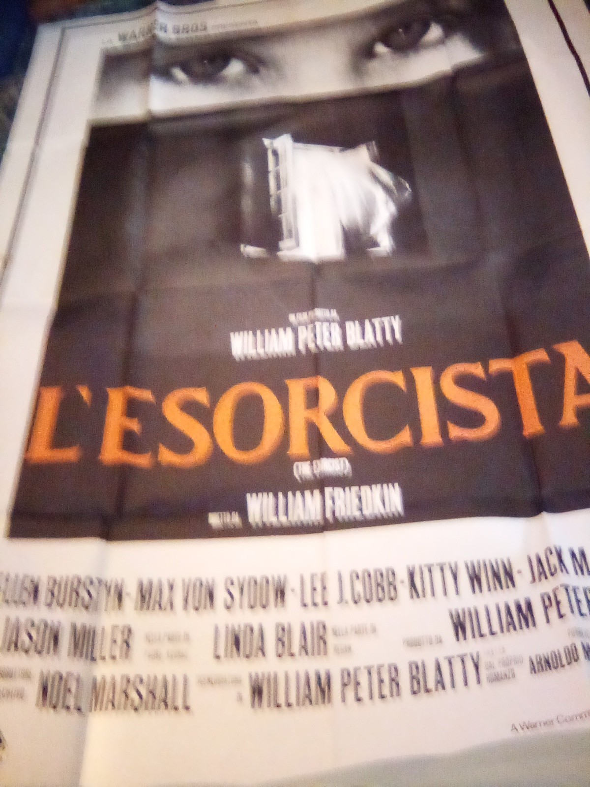 the exorcist original movie poster, Spanish or Italian poster