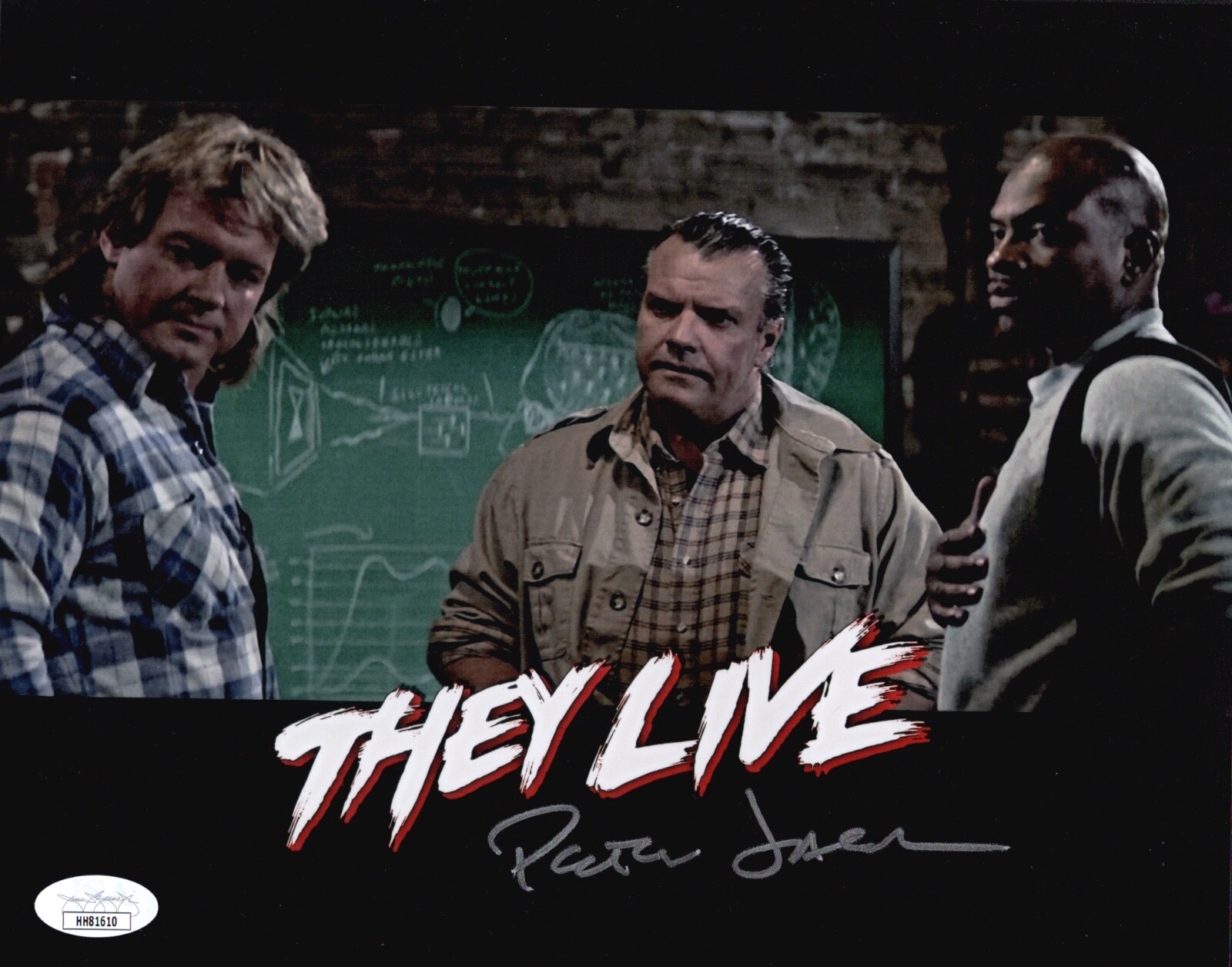 PETER JASON Signed THEY LIVE 8×10 Photo In Person Autograph JSA COA Cert