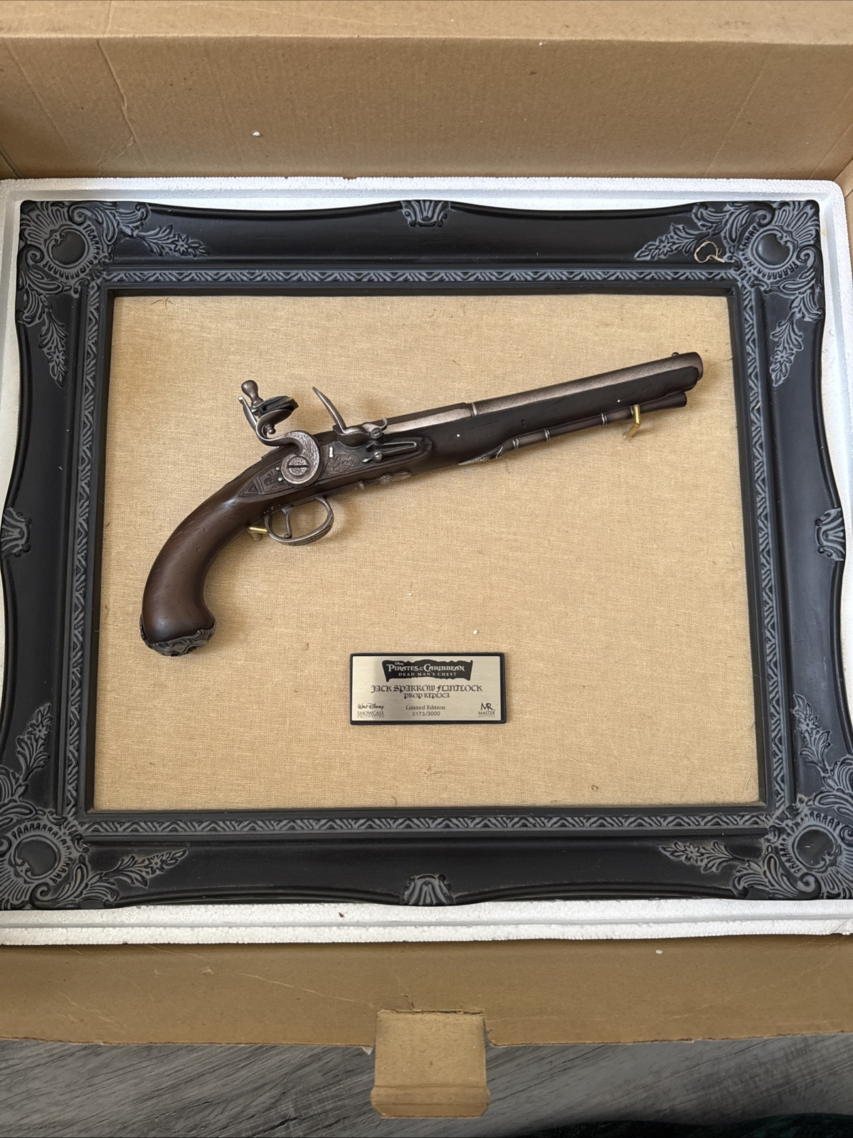 Disney Jack Sparrow Flintlock Master Replicas Ltd Pirates Of The Caribbean