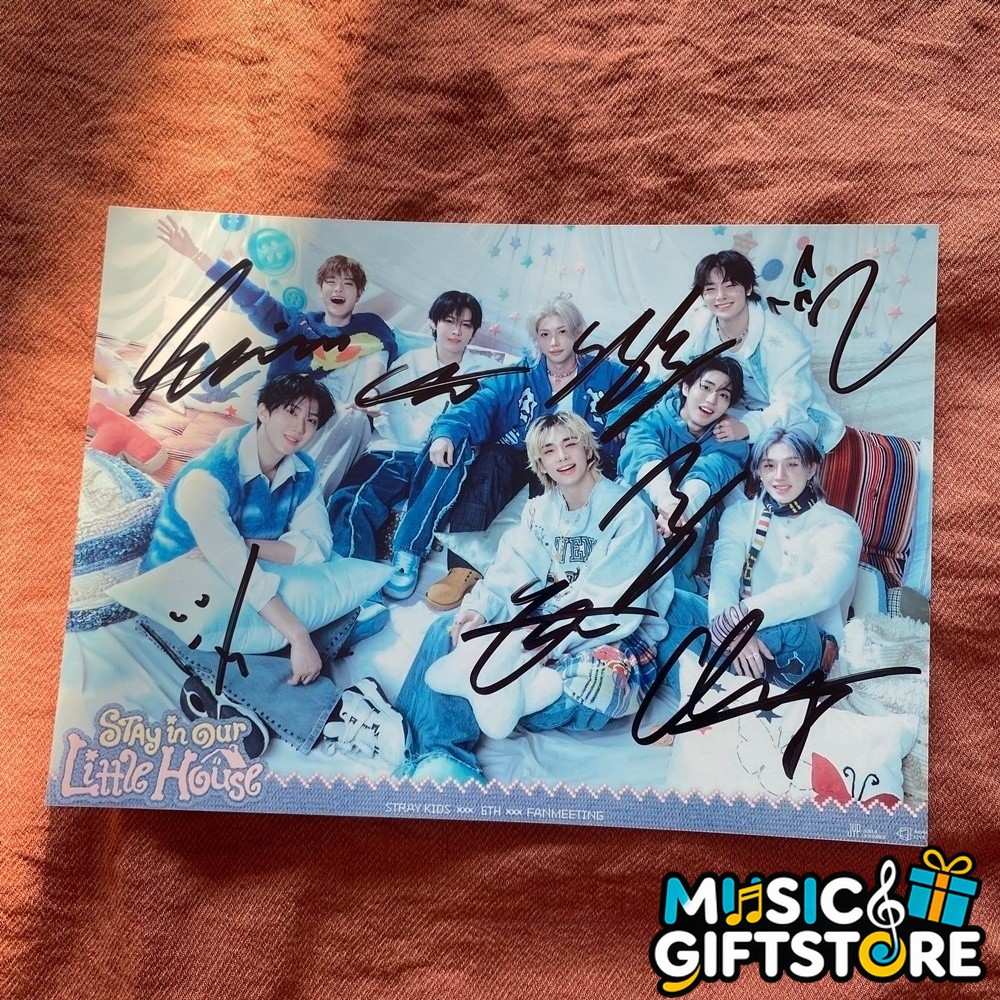 SALE STRAY KIDS Autographed Photo Stay in our Little House 4*6 K-POP 2026 #MUGS