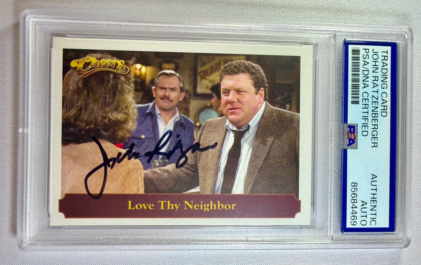 2025 Rittenhouse Cheers Cliff John Ratzenberger Signed Auto Card #79 PSA DNA