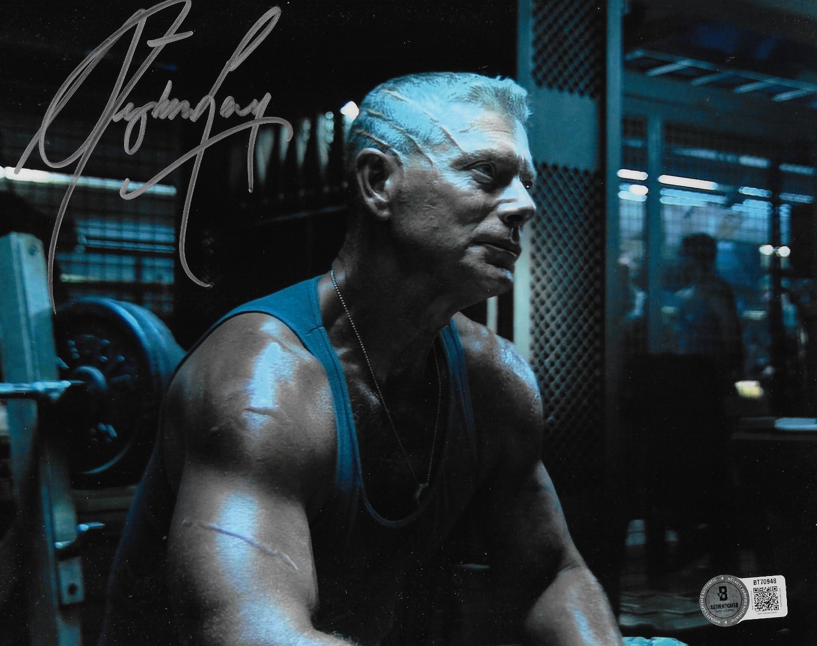 STEPHEN LANG Signed Autographed 8×10 Photo Beckett BAS COA Avatar Colonel Miles