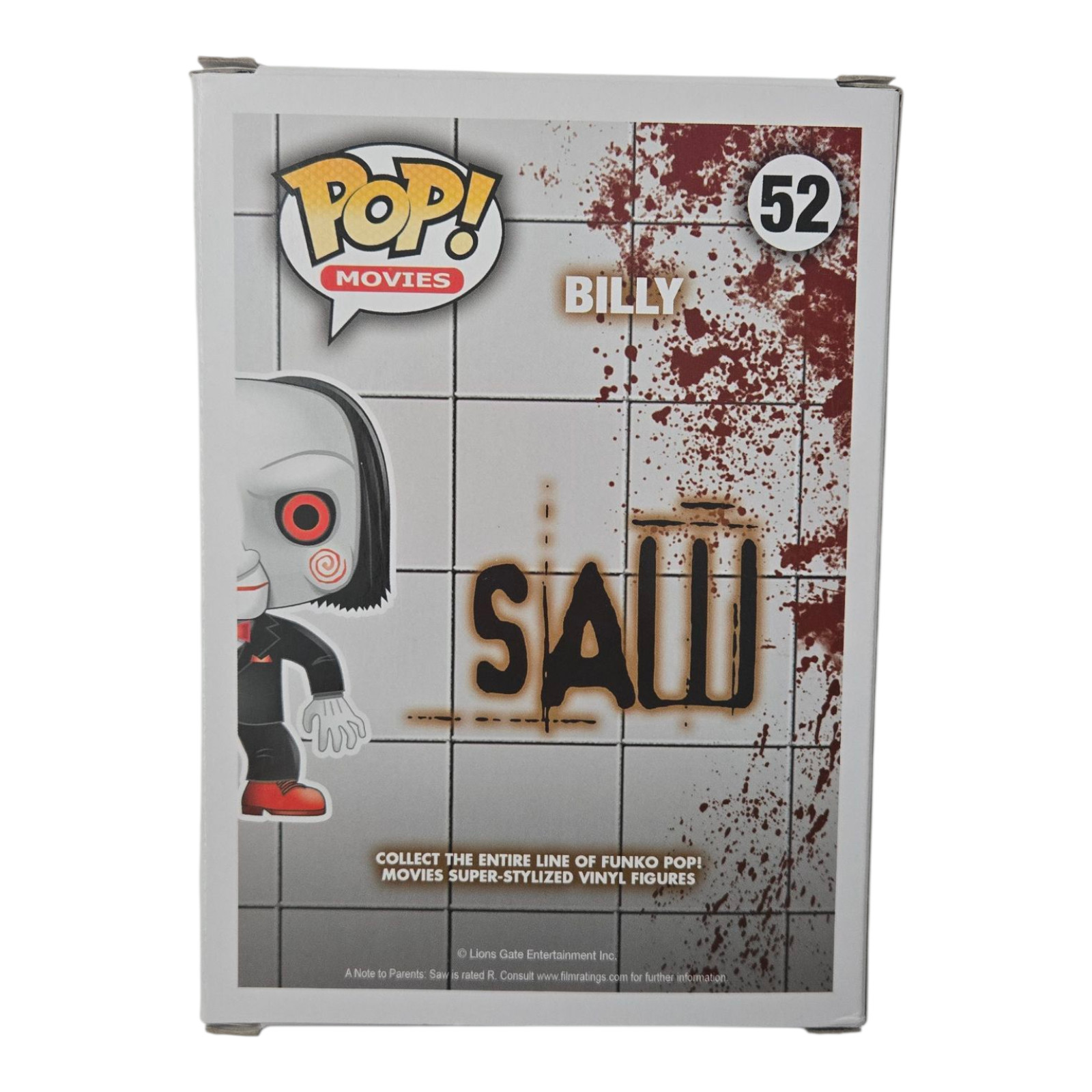 Tobin Bell Signed Funko Pop Billy SAW Autograph Horror Vaulted Beckett COA