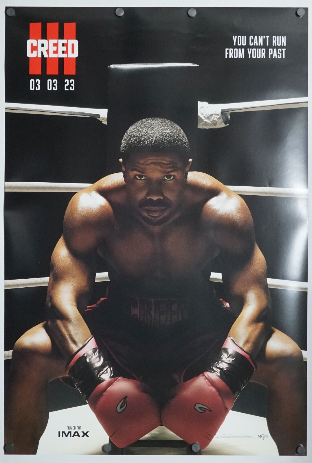 Creed III 3 – original DS movie poster 27×40 D/S – 2022 Adv Style C – MP4U