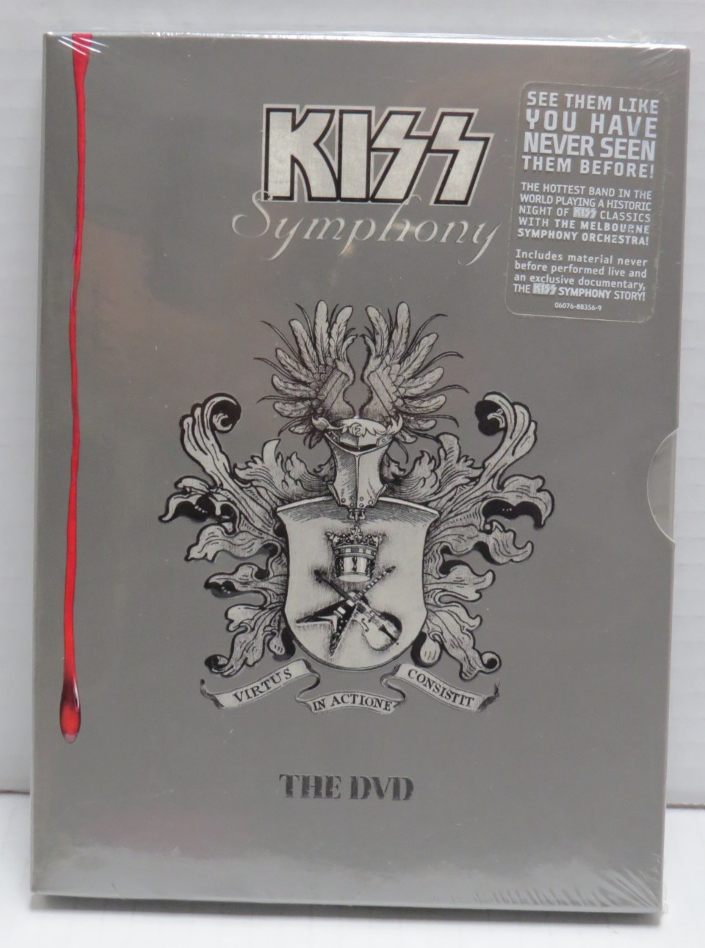 KISS SYMPHONY 2DVD SET FACTORY SEALED OFFICIAL RELEASE