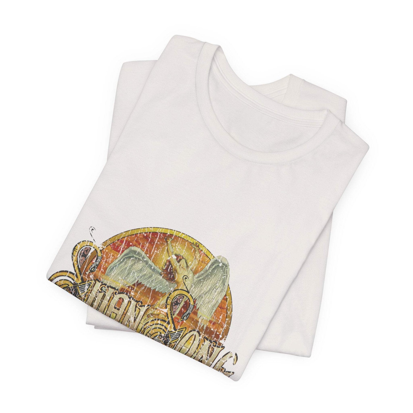 Vintage Swan Song Records Label Logo Unisex Jersey Short Sleeve T-Shirt