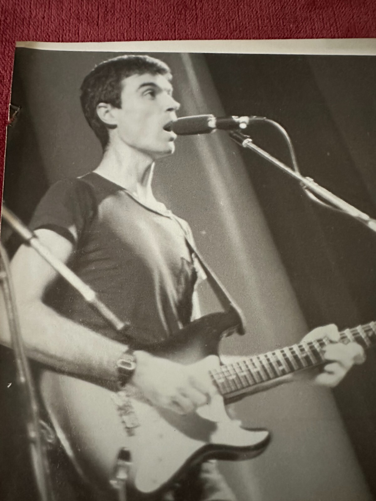 David Byrne Talking Heads ORIGINAL MASTER Photo Boulder Colorado taken by seller