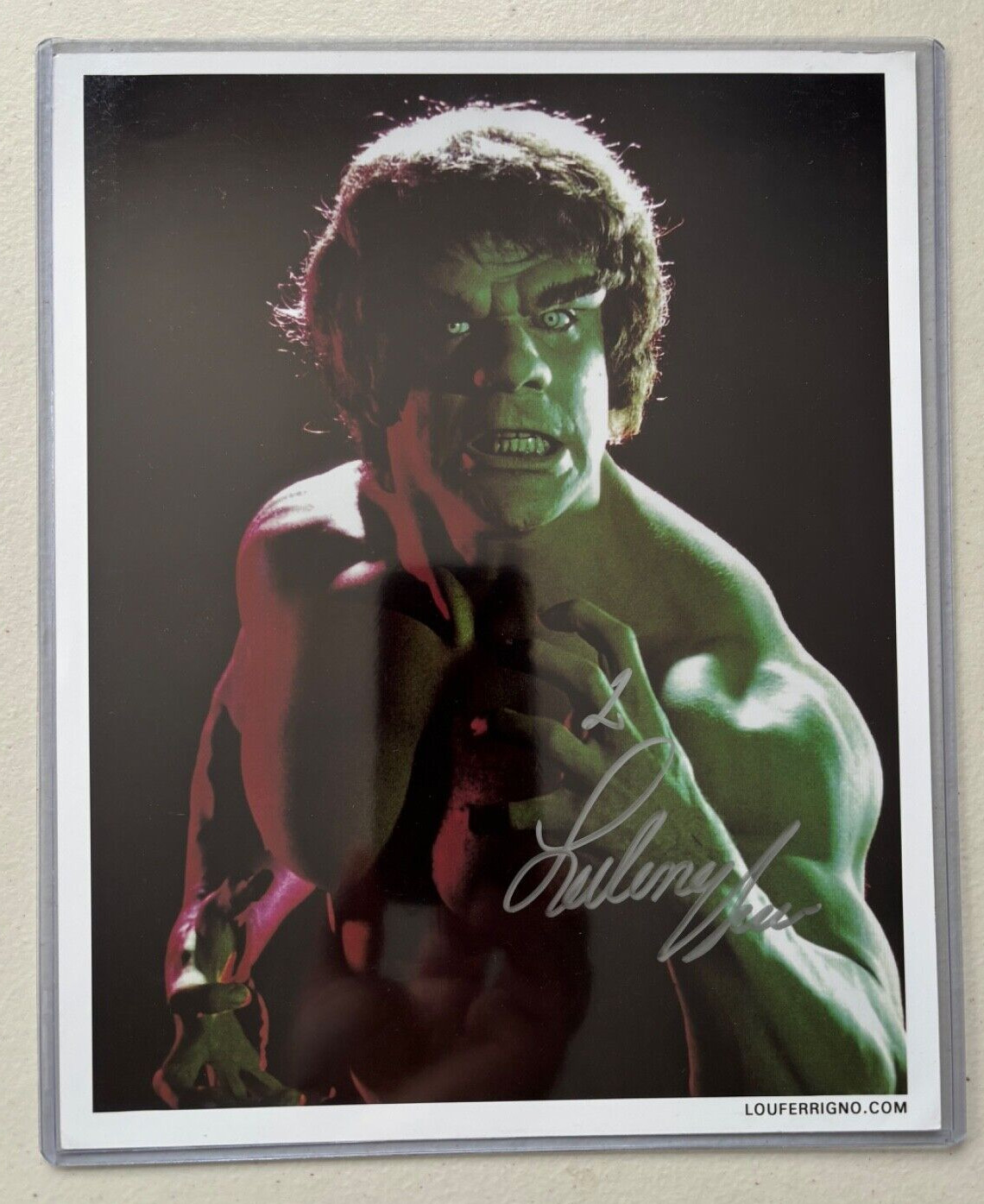 Lou Ferrigno Signed Autographed 8×10 Photo Uncertified Incredible Hulk