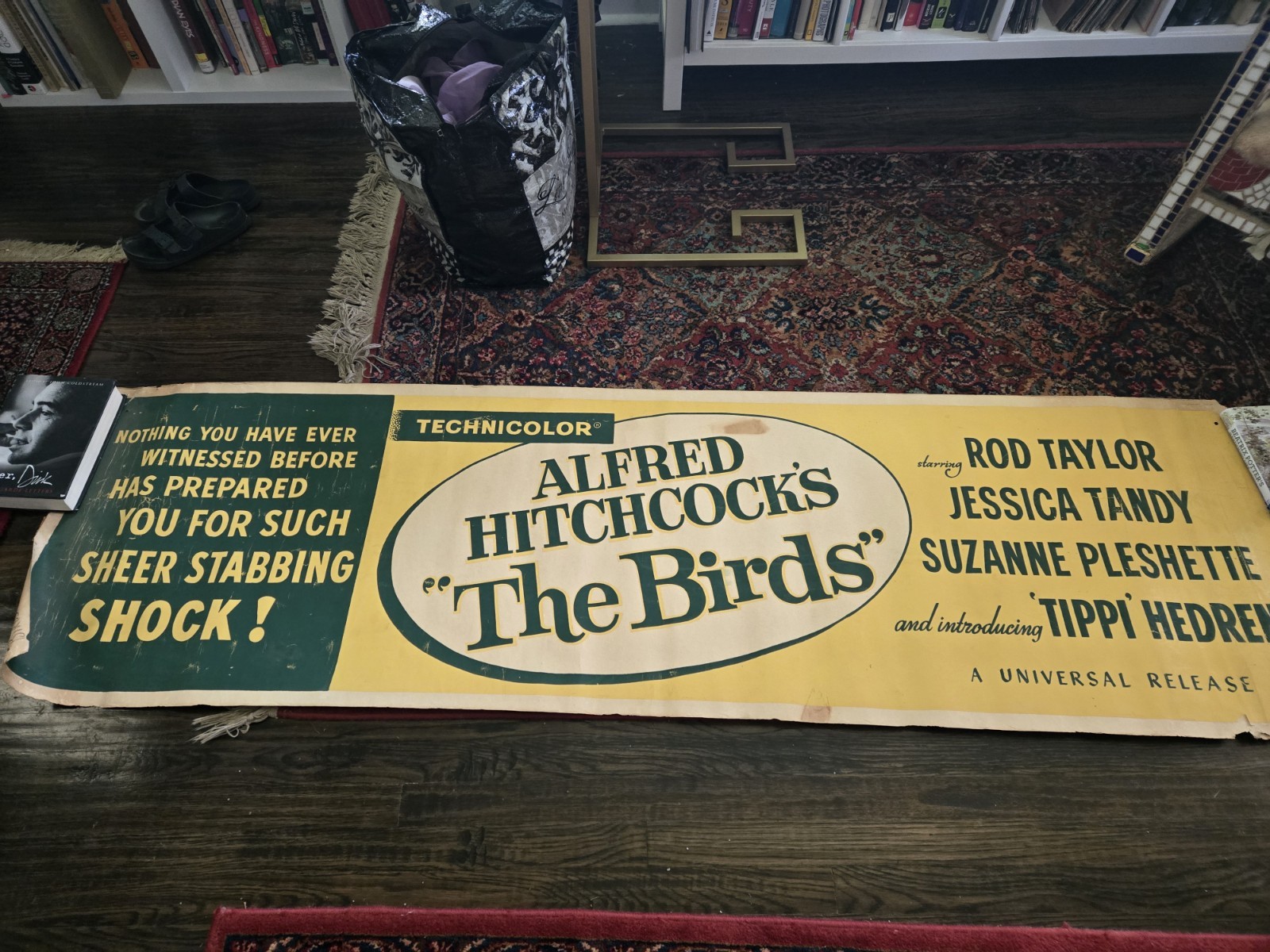 Alfred Hitchcock The Birds Original Movie Poster Rod Taylor Tippi Hedren