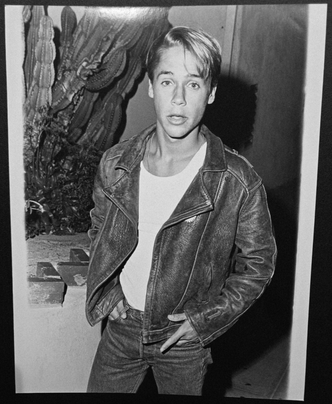 Chad Lowe (Spencer, Life Goes On) 1985 7×9 Press Photo