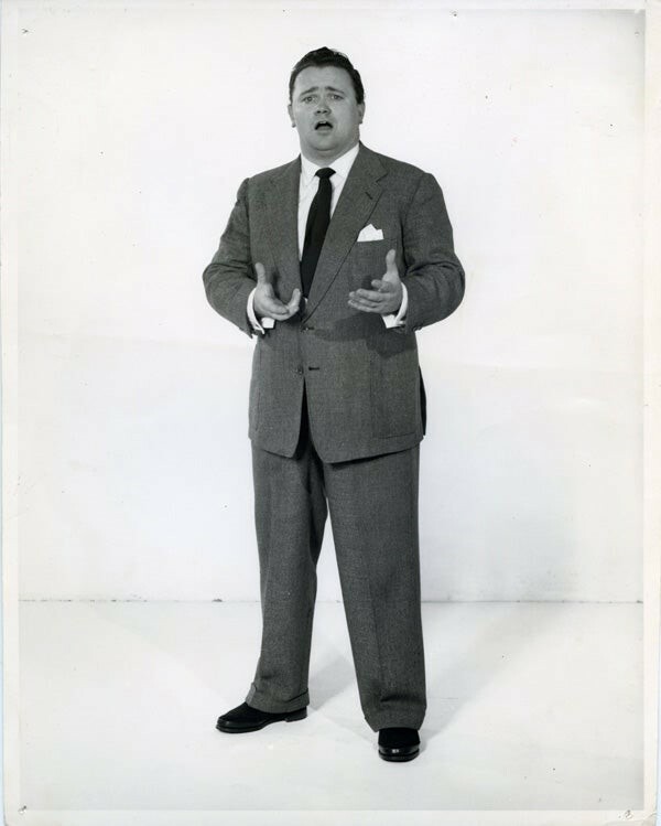 Harry Secombe Vintage Publicity Portrait STamped Original 8×10 Photo