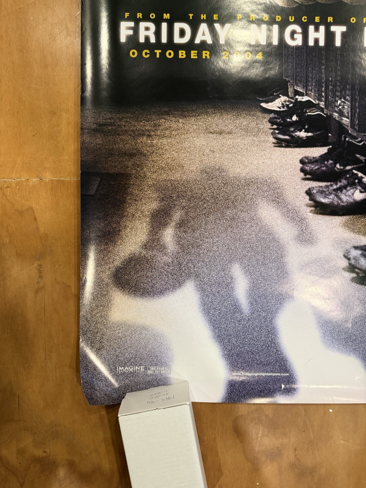 FRIDAY NIGHT LIGHTS (2004) Movie Poster DS Rolled Original 27×40 Authentic Thtr