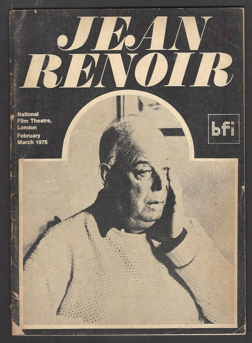 National Flim Theatre Feb/March 1975 JEAN RENOIR / JAPAN CINEMA