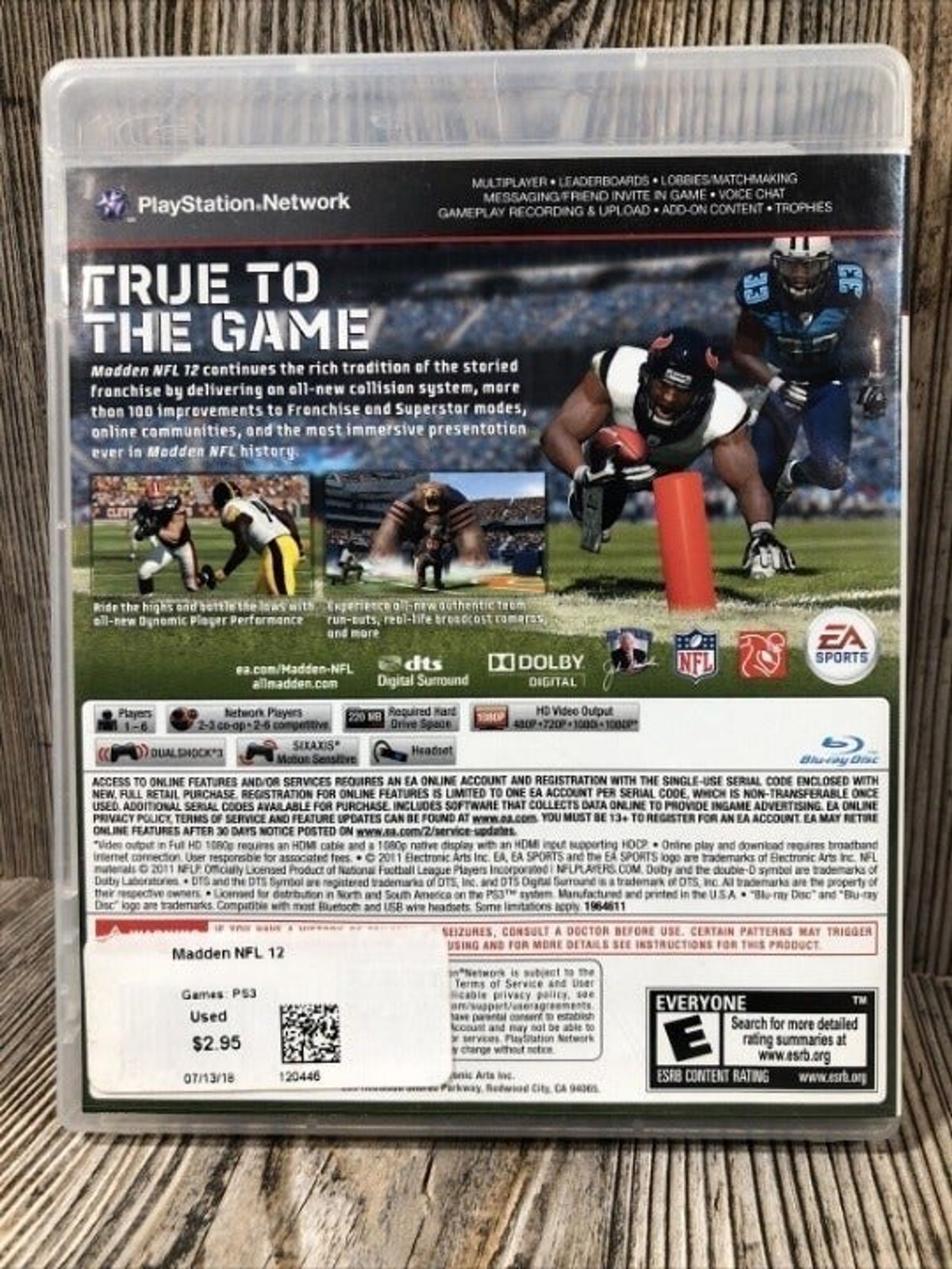 Madden NFL 12 PLAYSTATION 3 (PS3) Sports Video Game