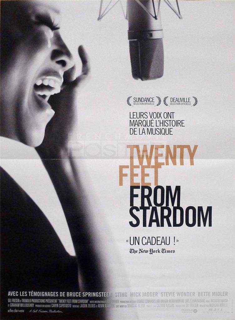 20 FEET FROM STARDOM – WONDER / BOWIE / DOCUMENTARY SINGER – SMALL SIZE POSTER