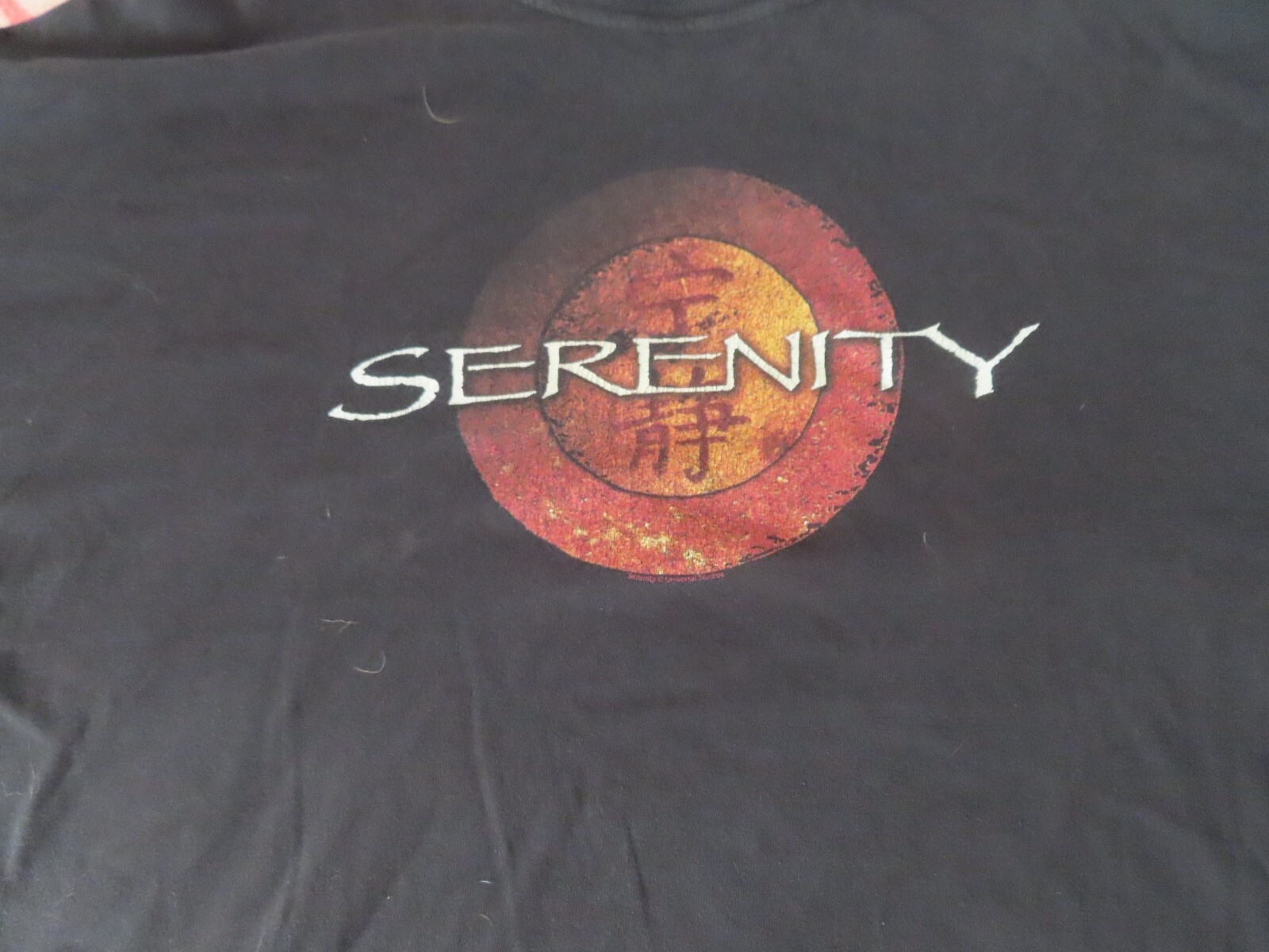 Serenity Shirt Black 2005 Universal-Studios Movie Promo Tee 2XL