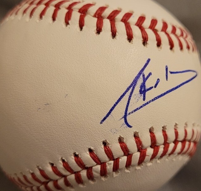 Akon signed autographed official MLB baseball ROMLB Beckett BAS COA Konvict