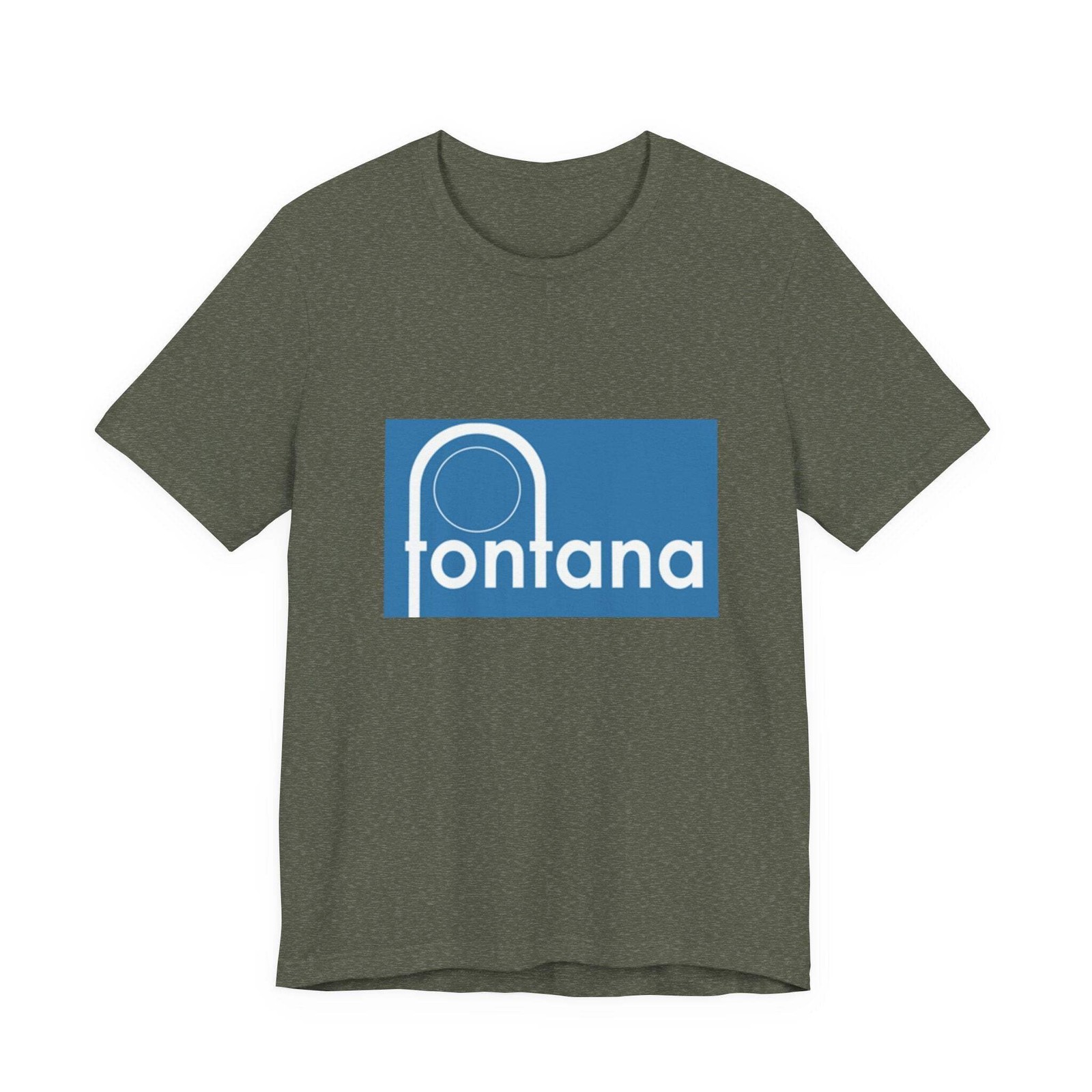 Vintage Fontana Records Label Logo Unisex Jersey Short Sleeve T-Shirt