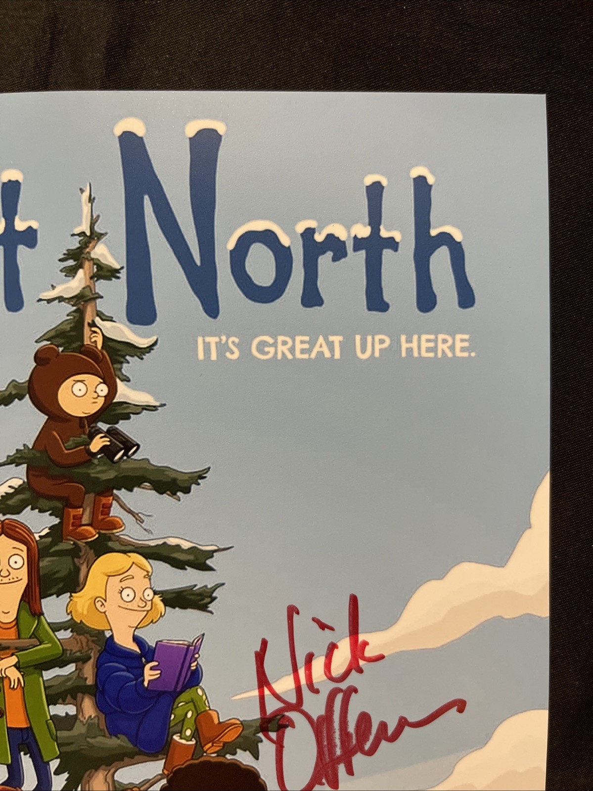 🤩Nick Offerman Signed Autographed 8×10 Photo W/COA “The Great North” As Pics😍