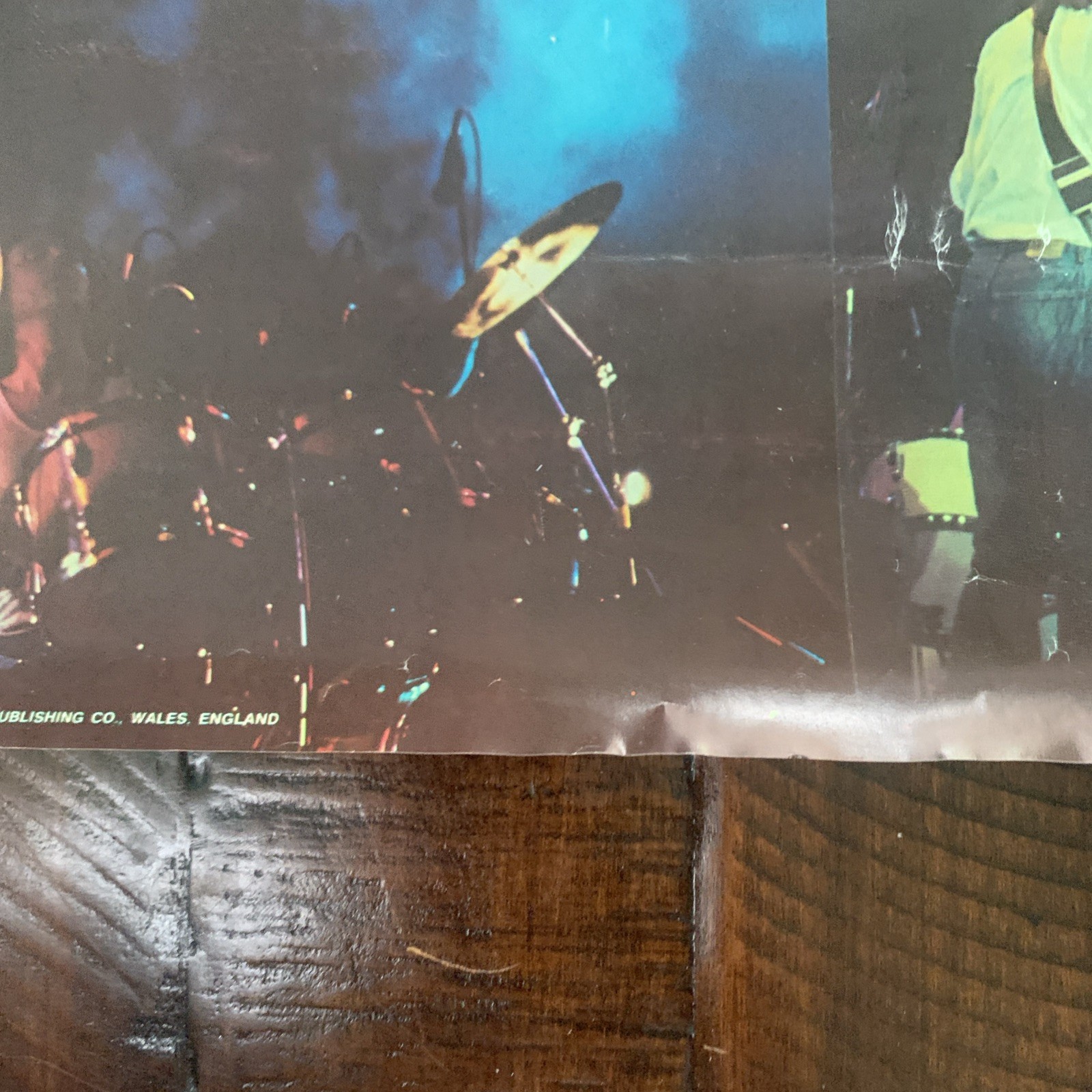 Pink Floyd The Wall Poster 1980 Vintage Collage 38”x25” Wales Chariette