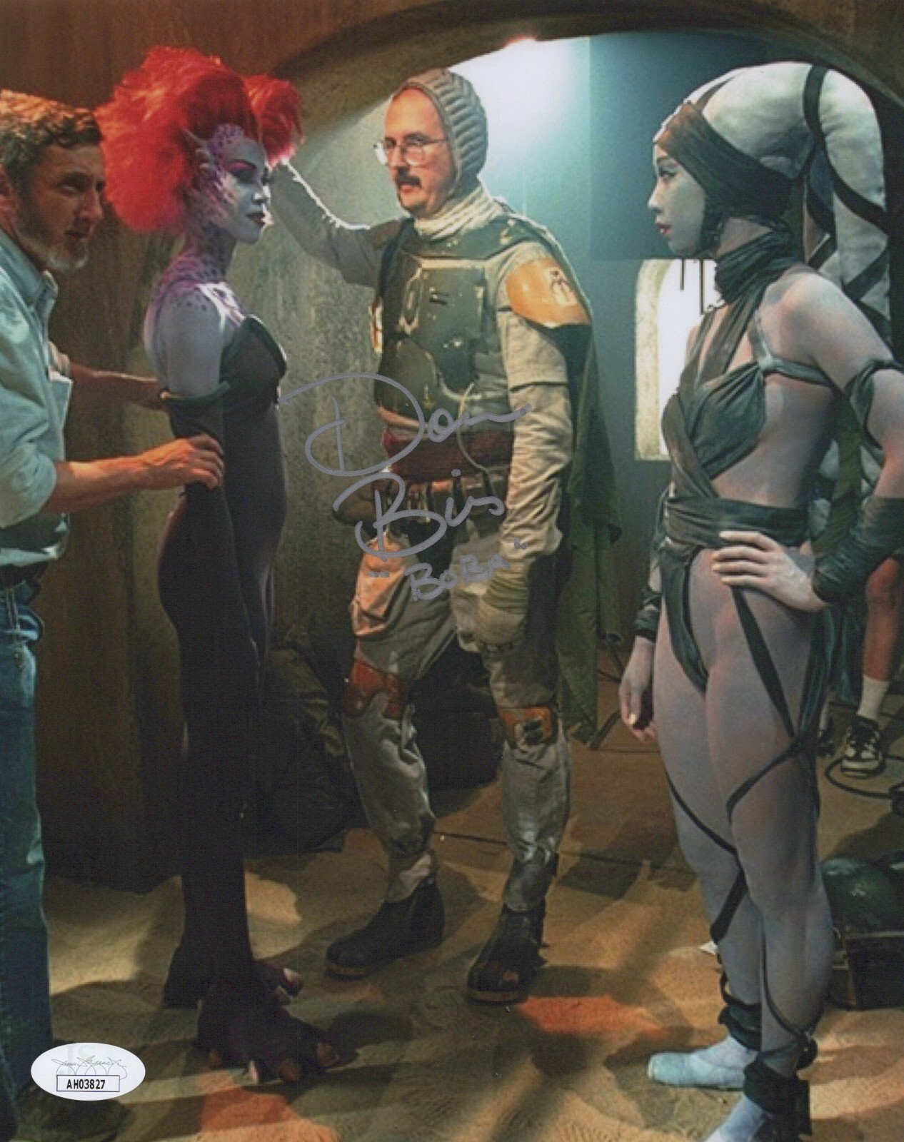 DON BIES Signed STAR WARS 8×10 BOBA FETT Authentic Autograph Photo JSA COA Cert