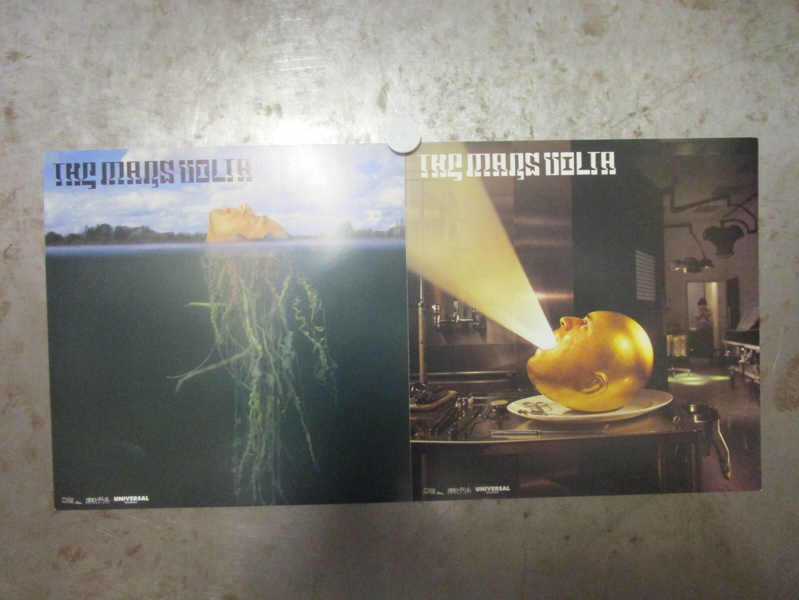 MARS VOLTA De-Loused In The Comatorium 2003 2-SIDED PROMO FLAT AT THE DRIVE-IN