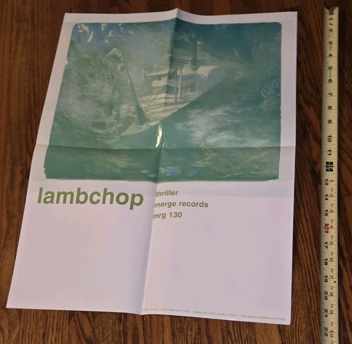 Lambchop Thriller Poster Original Promo 17×22 Cd/record Store Alt Country Rock