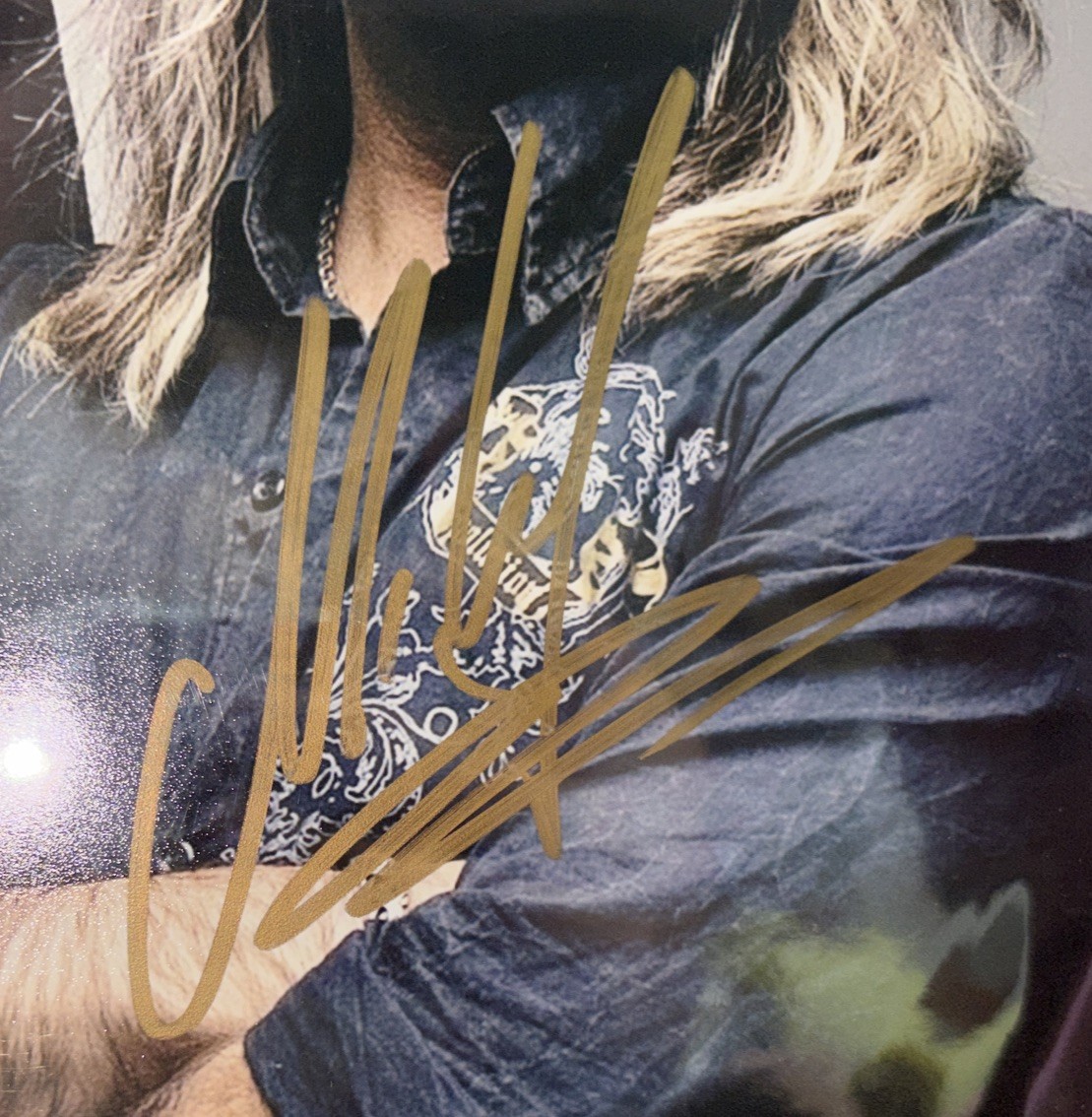 Mikkey Dee Motorhead Signed 12×18 Color Photo with Beckett COA (BH27208)
