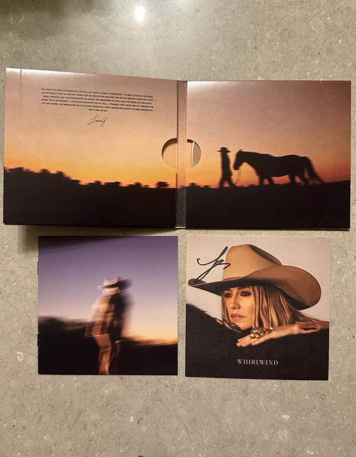 Lainey Wilson-SIGNED Whirlwind CD-x/10000-Hand Numbered-New-1988, 1987, & 6679