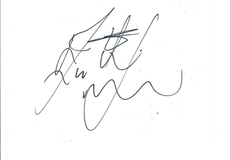 Jonathan Rhys Meyers SIGNED 4×6″ Index Card COA Autographed The Tudors Dracula