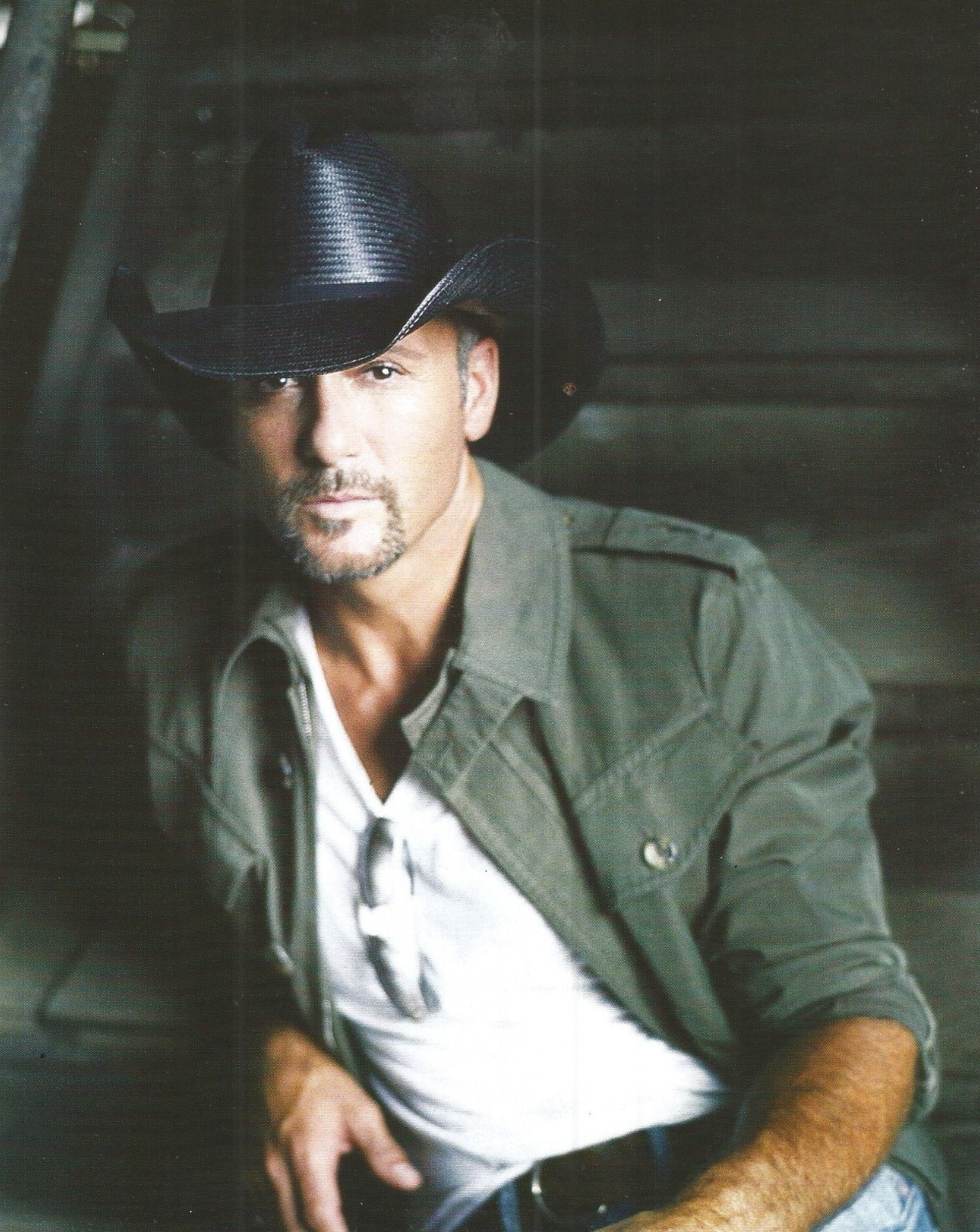 Tim McGraw 8×10 Fan Club Photo #1
