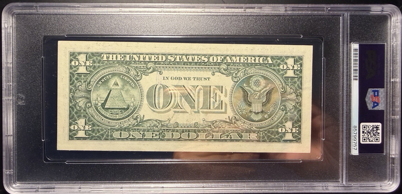 Mark Cuban Signed United States Of America One Dollar Bill US $1 PSA AUTO