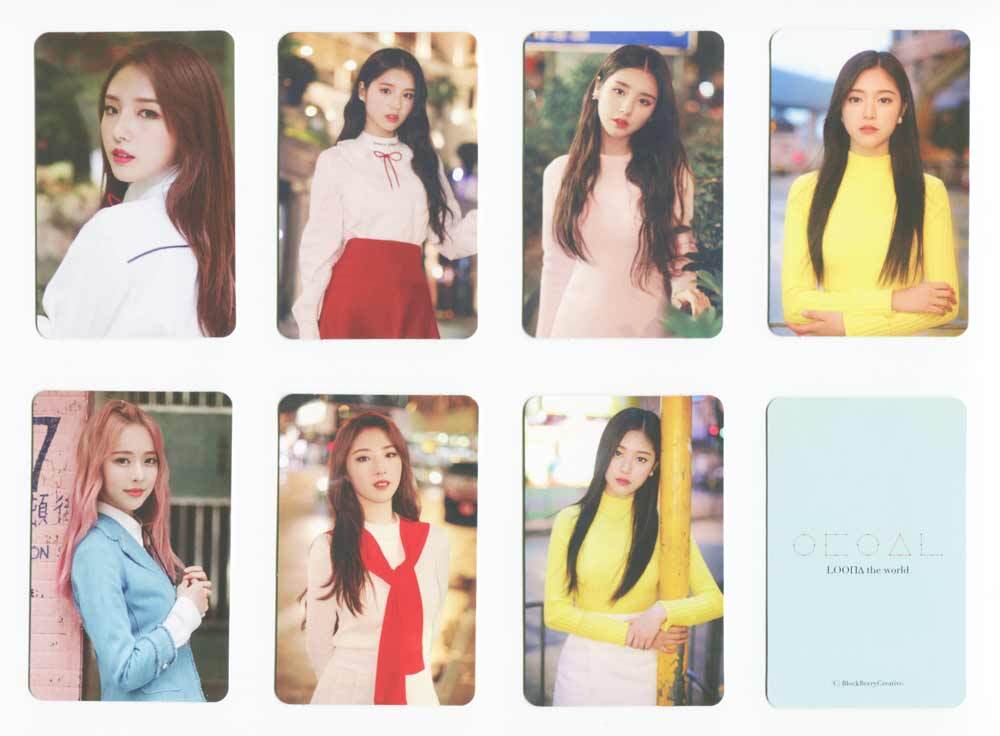 Monthly Girl LOONA 1/3 – LOVE & LIVE 1st Mini Album OFFICIAL PHOTOCARD