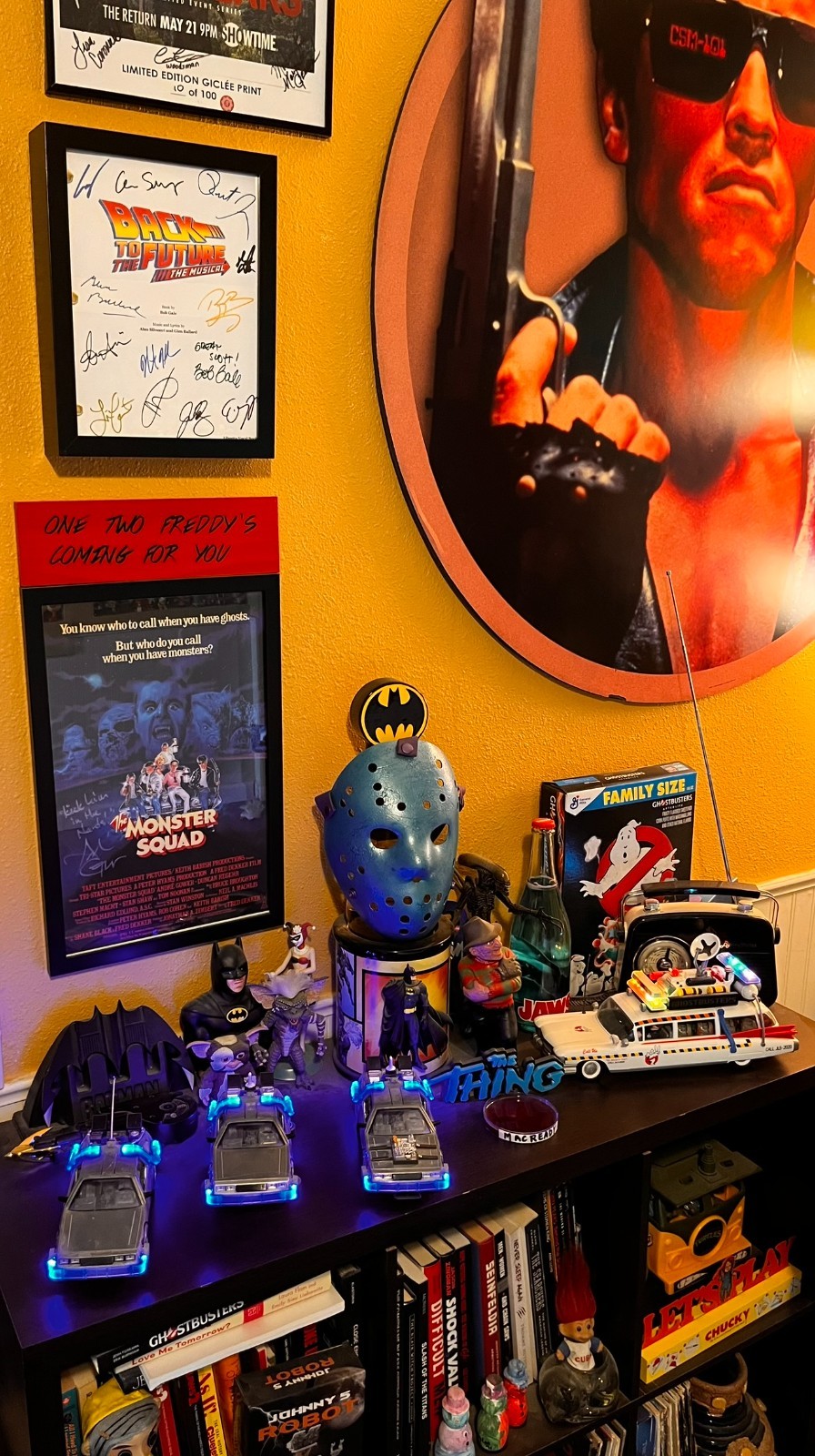 Back to the Future: The Musical Script Signed- Autograph Reprints- Marty McFly