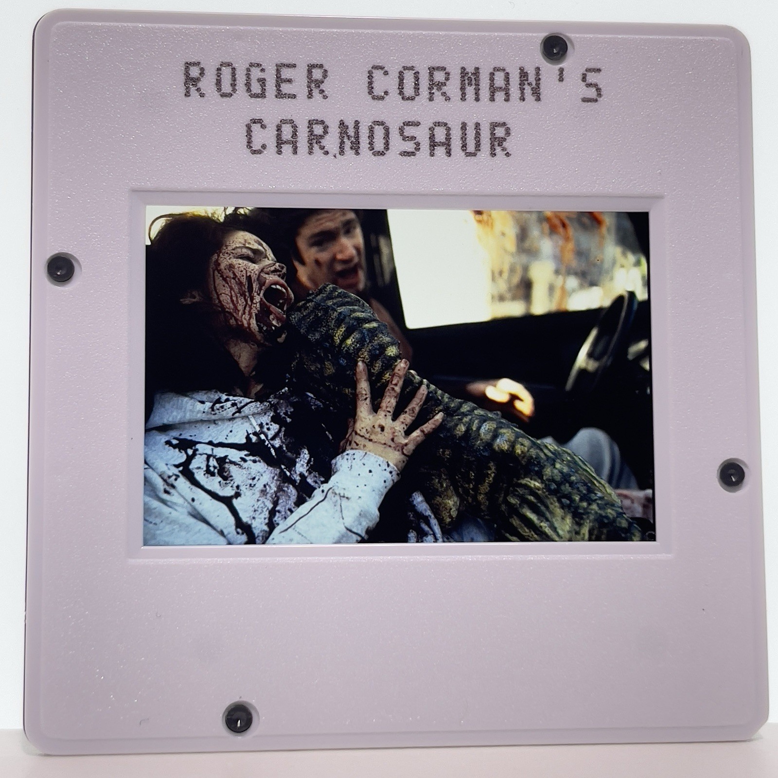 35mm Slide Roger Corman’s Carnosaur 90s Dinosaur Horror Movie Vtg Publicity #9