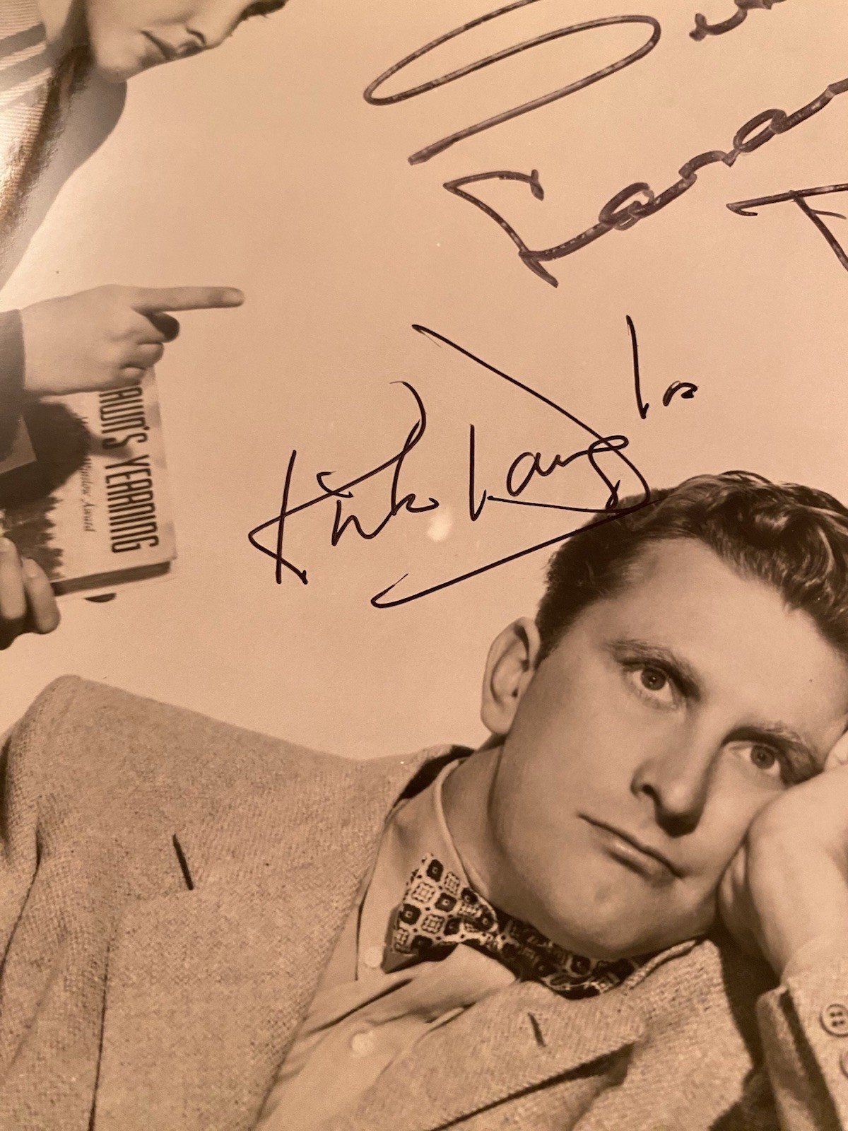 Kirk Douglas Laraine Day Signed Autographed Photo With COA My Dear Secretary