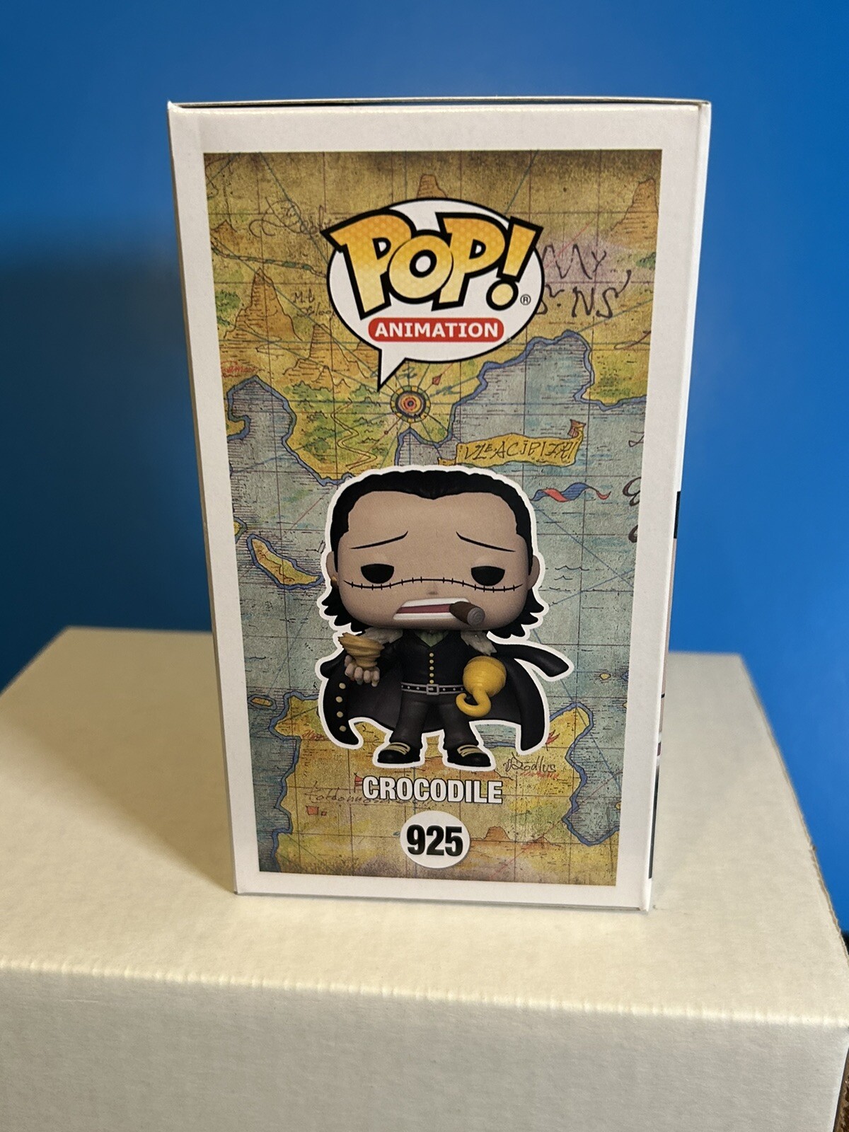 John Swasey Signed Funko Pop Crocodile One Piece #925 OCCM COA Sir Croc