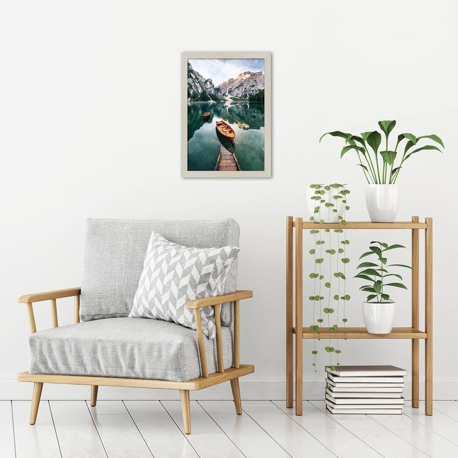 Americanflat 12×18 Poster Frame with Shatter-Resistant Glass – Signature Collect