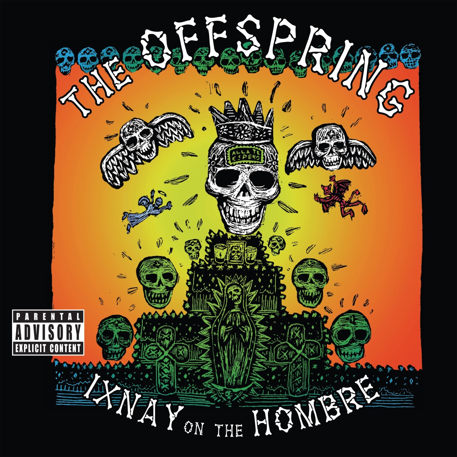 THE OFFSPRING Ixnay On The Hombre Music Album Cover Poster Print Replica
