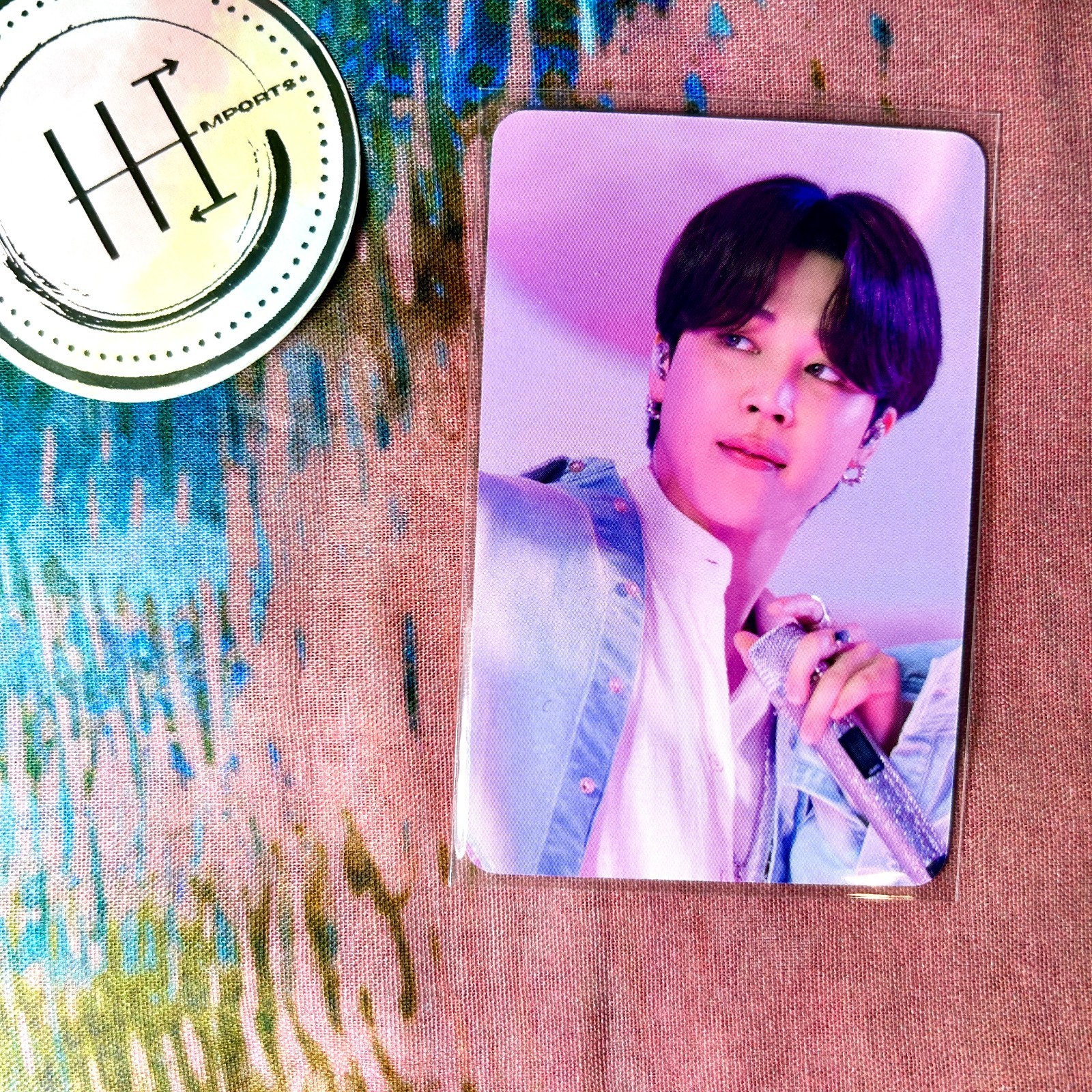 BTS DIcon Festa Mini Official Jimin Photocard Kpop Trading Card Kpop Photo Card